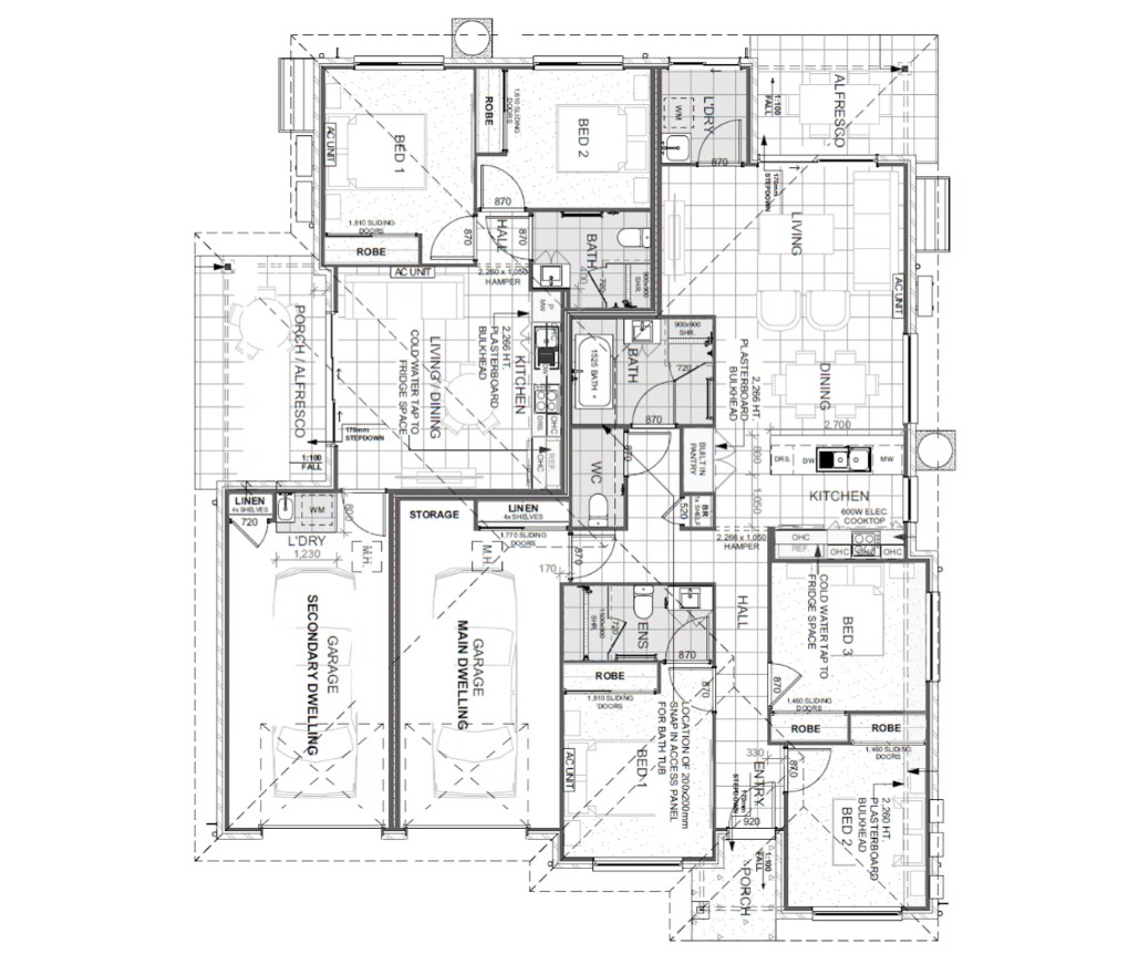 Dual Key Floor Plan